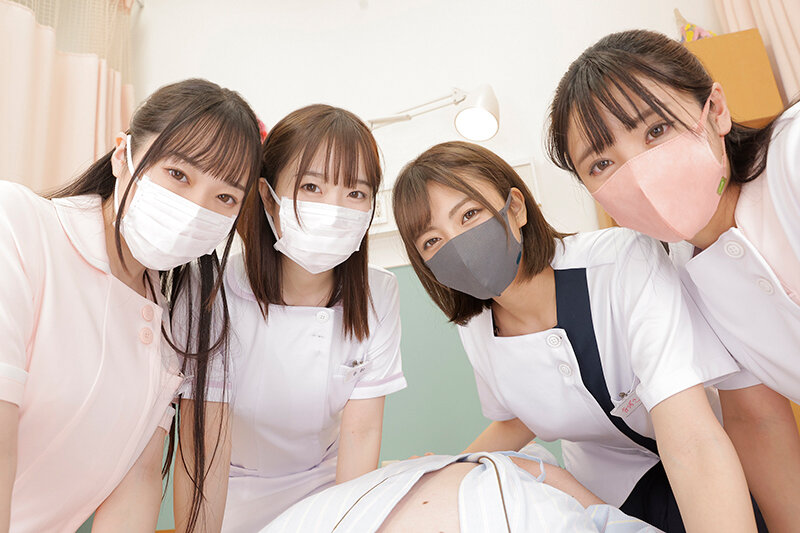最近身体の調子が悪いなぁと感じて病院に行ったらマスク美女な看護師たちが検査と称してえちえちな展開でめちゃくちゃイカされて無限快楽天国で金玉袋の精子工場が生産追いつかない位になんどもイカされまくった僕 完全版