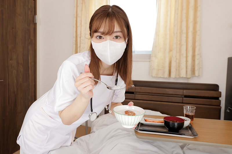 身体が良いマスク美女の看護師に胸、口、アソコで、毎日、毎日、射精させられる入院生活。